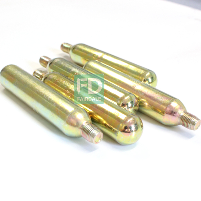 патрон СО2 33г 24 грамм СО2 продел нитку цилиндр СО2 патрона куртки спасательного жилета надувной